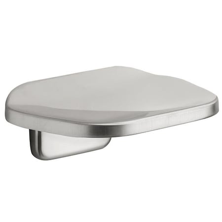 Oakbrook Collection Oak Brook 4003564 Brushed Nickel Die Cast Zinc Soap Dish 4003564